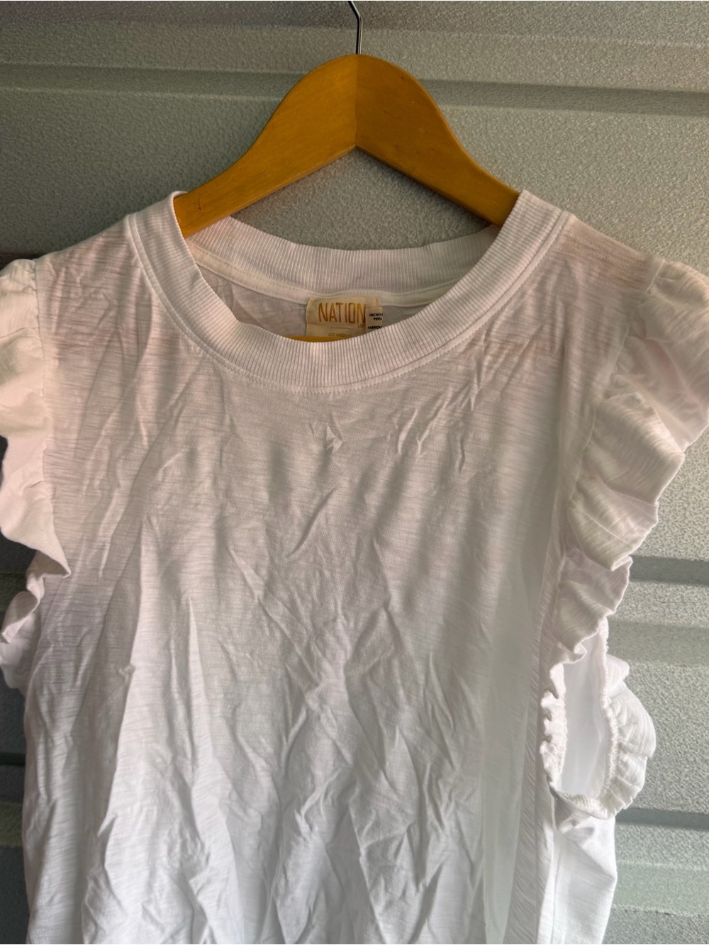 Nation LTD Paulette Ruffle Tank - Picture 3 of 6